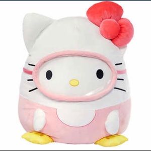 Squishmallow Scuba Gear Hello Kitty